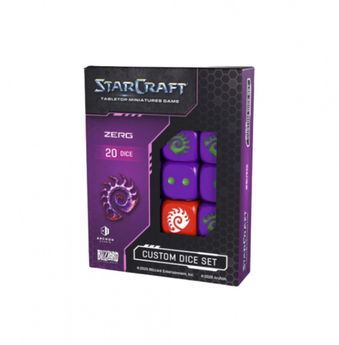 StarCraft: Zerg - Custom Dice Set